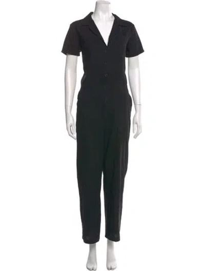 Pre-owned Lacausa Jumpsuit In Black