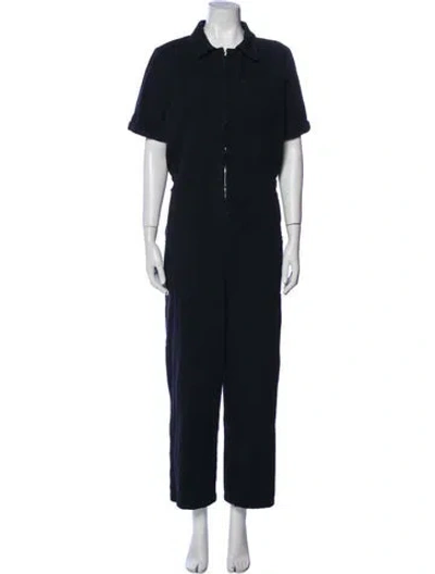Pre-owned Lacausa Jumpsuit In Blue