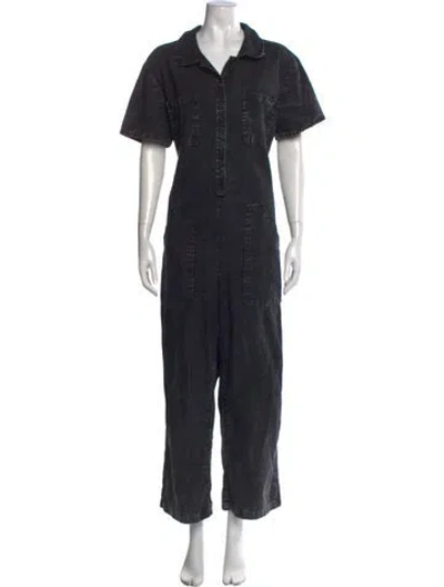 Pre-owned Lacausa Jumpsuit In Blue