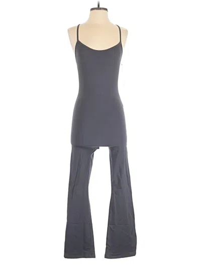 Pre-owned Lacausa Jumpsuit In Gray