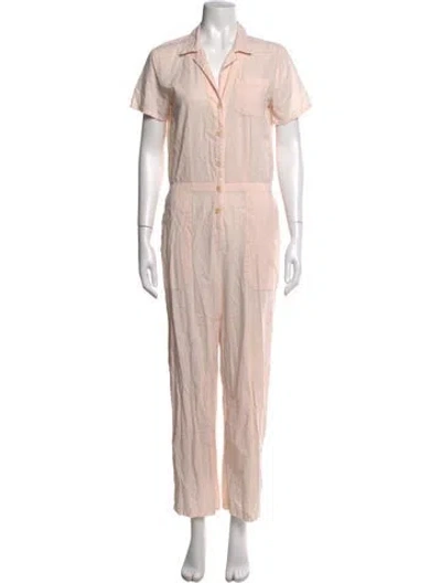 Pre-owned Lacausa Jumpsuit In Pink