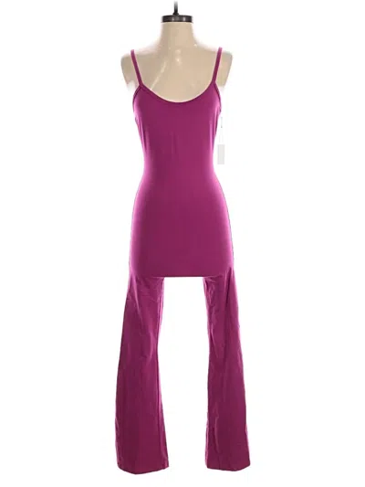 Pre-owned Lacausa Jumpsuit In Pink