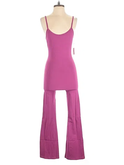 Pre-owned Lacausa Jumpsuit In Purple