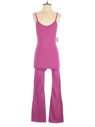Pre-owned Lacausa Jumpsuit In Purple