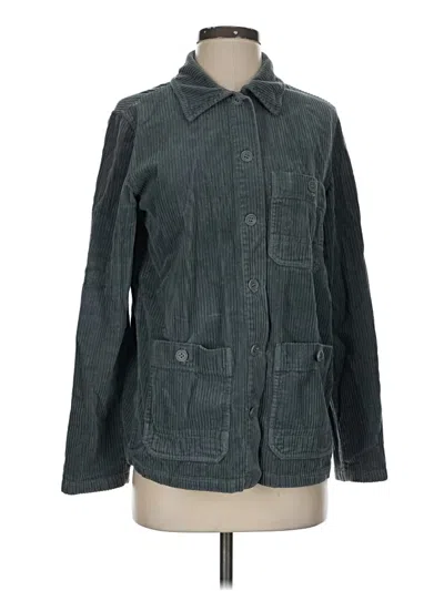 Pre-owned Lacausa Long Sleeve Button Down Shirt In Gray