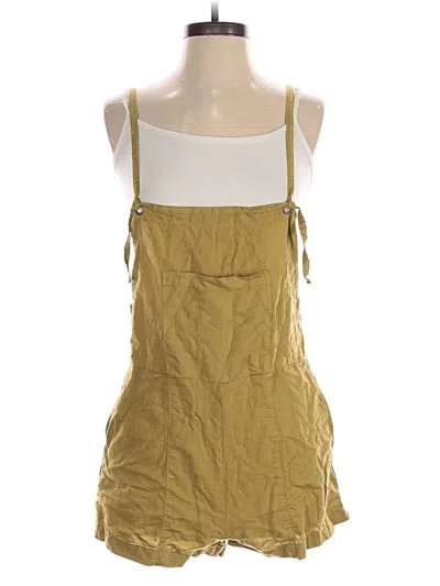 Pre-owned Lacausa Romper In Green