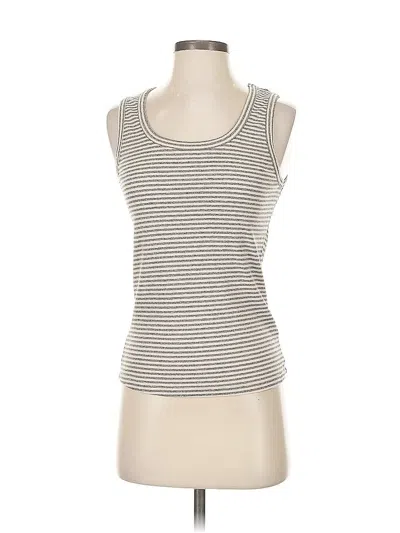 Pre-owned Lacausa Sleeveless T-shirt In Gray