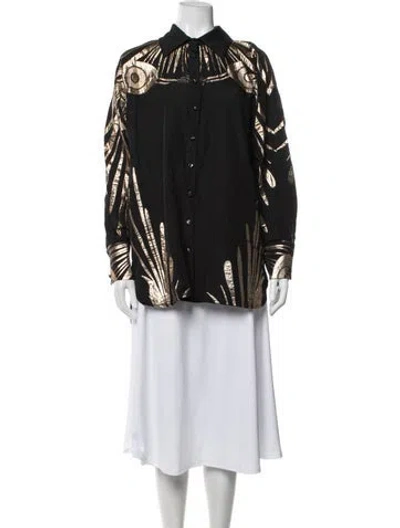 Pre-owned Lace The Label Graphic Print Mini Dress W/ Tags In Black