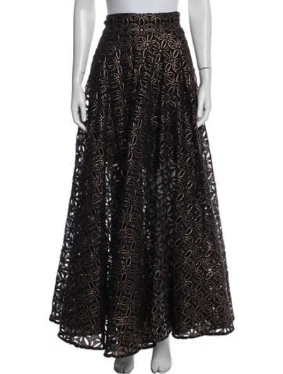 Pre-owned Lace The Label Lace Pattern Long Skirt W/ Tags In Multicolor