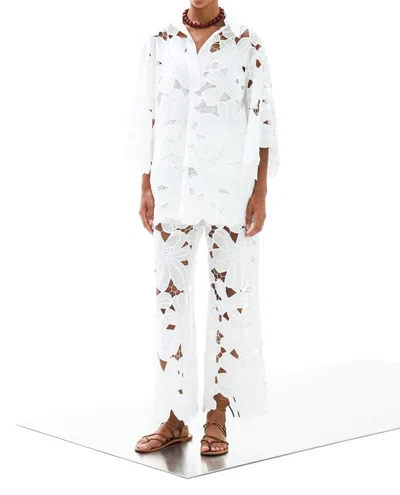 Lace The Label Ophilia Pant In White