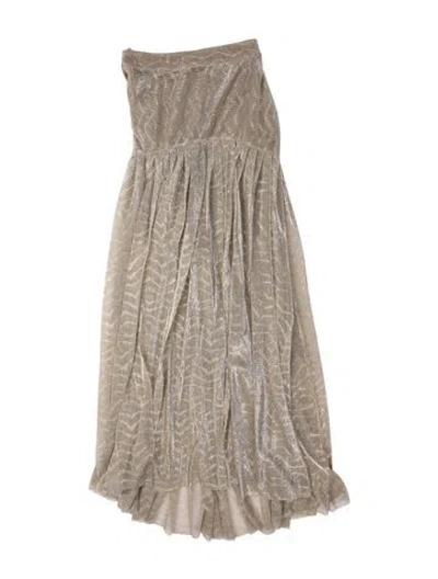 Pre-owned Lace The Label Printed Mini Dress In Grey