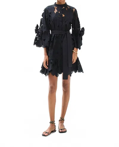 Lace The Label Xanthippe Mini Dress In Black