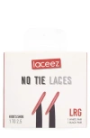 Laceez Kids' 2-pack No-tie Shoelaces In Black And White