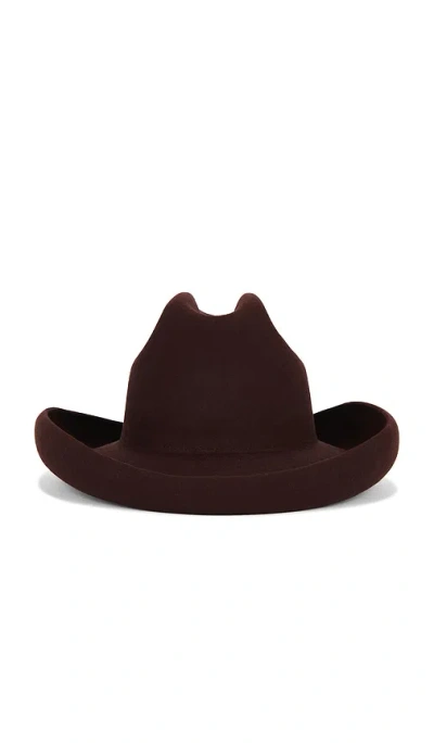 Lack Of Color Blaze Cowboy Hat In Brown