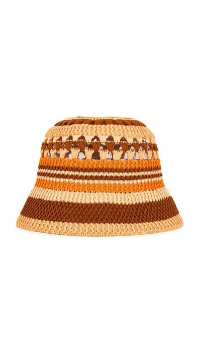 Lack Of Color Cape Bucket Hat In Blue
