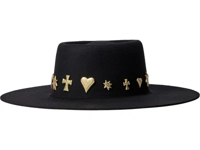 Lack Of Color Celestial Boater Traditional Hats Black: Sm (55cm)