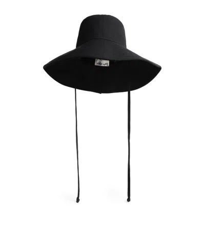 Lack Of Color Cotton Holiday Bucket Hat In Black