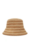 Lack Of Color Inca Bucket In Stripe