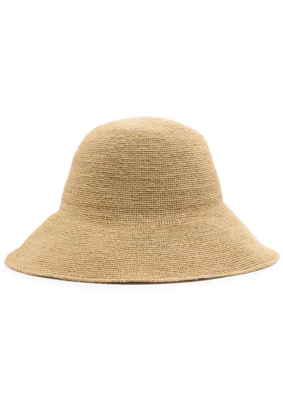Lack Of Color Inca Raffia Hat In Natural