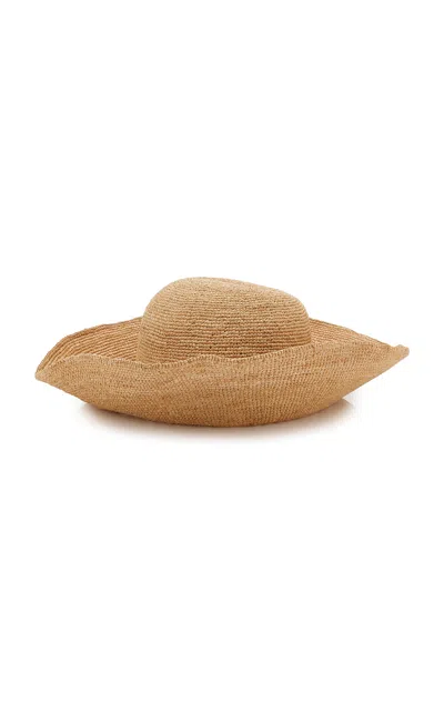 Lack Of Color Incasun Raffia Hat In Gold