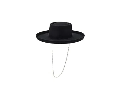 Lack Of Color Lawson Boater Traditional Hats Black: Sm (55cm)