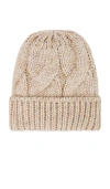 Lack Of Color Lumi Beanie In Grey
