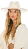 Lack Of Color Melodic Fedora In White
