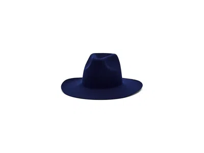 Lack Of Color Nash Western Traditional Hats Midnight: Lg (59cm) In Blue