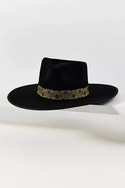 Lack Of Color Noir Rancher Hat In Black