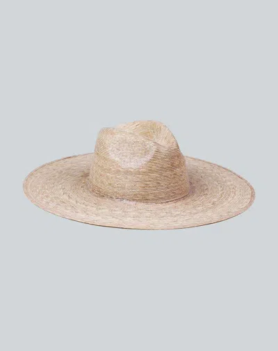 Lack Of Color Palma Wide Fedora In White