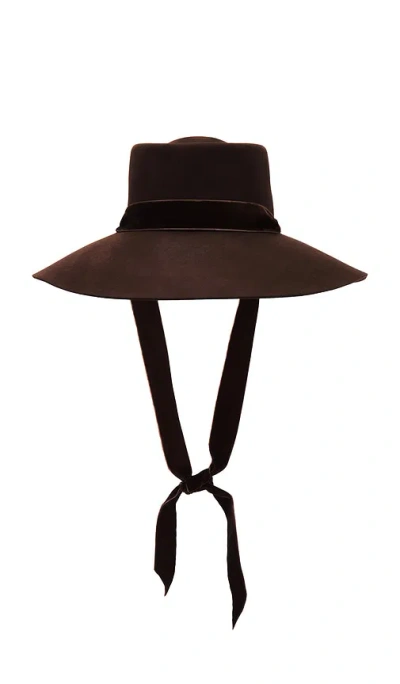 Lack Of Color Paloma Midi Hat In Ebony
