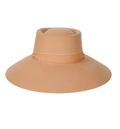 Lack Of Color Paloma Midi Sun Hat In Dusty Rose In Beige