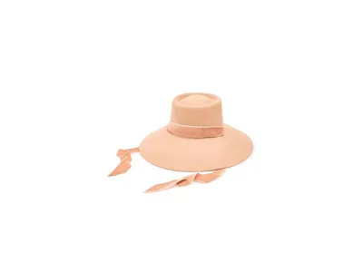 Lack Of Color Paloma Midi Traditional Hats Dusty Rose Felt: Md (57cm) In Neutral