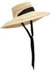 Lack Of Color Paloma Woven Straw Sun Hat In Cream