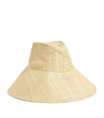 LACK OF COLOR RAFFIA THE COVE SUN HAT