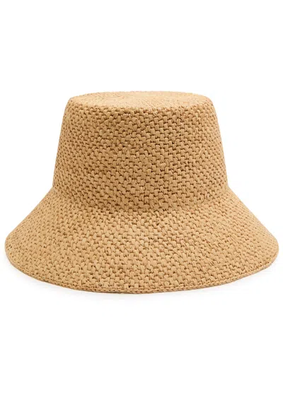 Lack Of Color Reef Raffia Bucket Hat