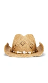 Lack Of Color Sol Cowboy Hat In Brown