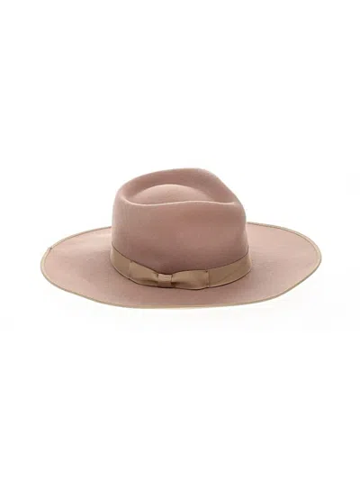 Pre-owned Lack Of Color Sun Hat In Brown