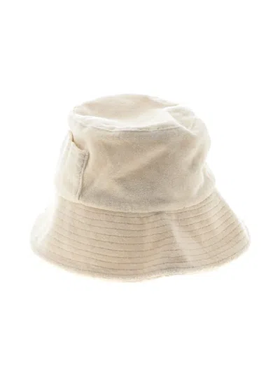 Pre-owned Lack Of Color Sun Hat In Ivory