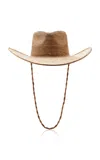 Lack Of Color The Beau Western Straw Hat In Neutral