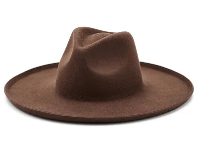 Lack Of Color The Melodic Fedora Traditional Hats Coco: Sm (56cm) In Brown