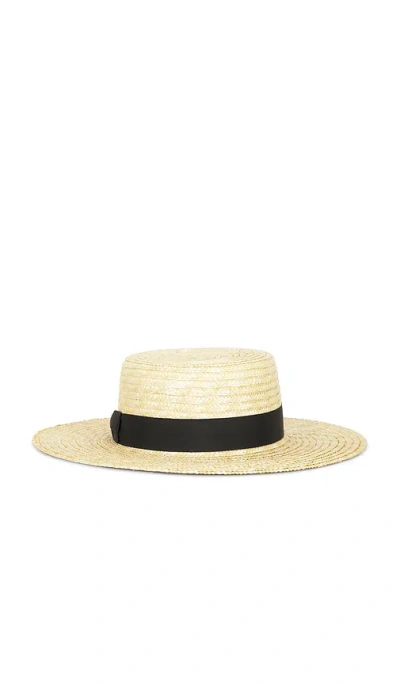 Lack Of Color The Spencer Boater In Neutral