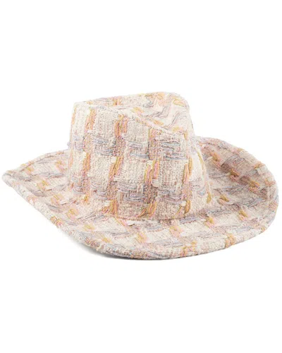 Lack Of Color The Tweed Wool-blend Cowboy Hat In Multi