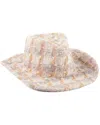 Lack Of Color The Tweed Wool-blend Cowboy Hat In Multi