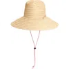 Lack Of Color The Vista Raffia Sun Hat In Natural