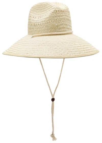 Lack Of Color Vista Raffia Sun Hat In Off White