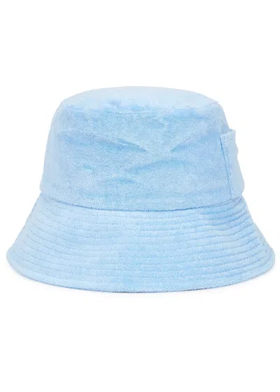 Lack Of Color Wave Blue Terrycloth Bucket Hat