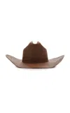Lack Of Color Wesley Raffia Cowboy Hat In Brown