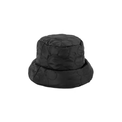 Lack Of Color Women's Puffer Bucket Hat In Black