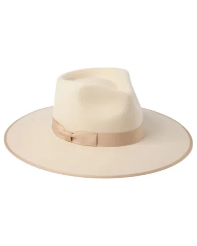 Lack Of Color Women's Rancher Hat In Ivory In Multi